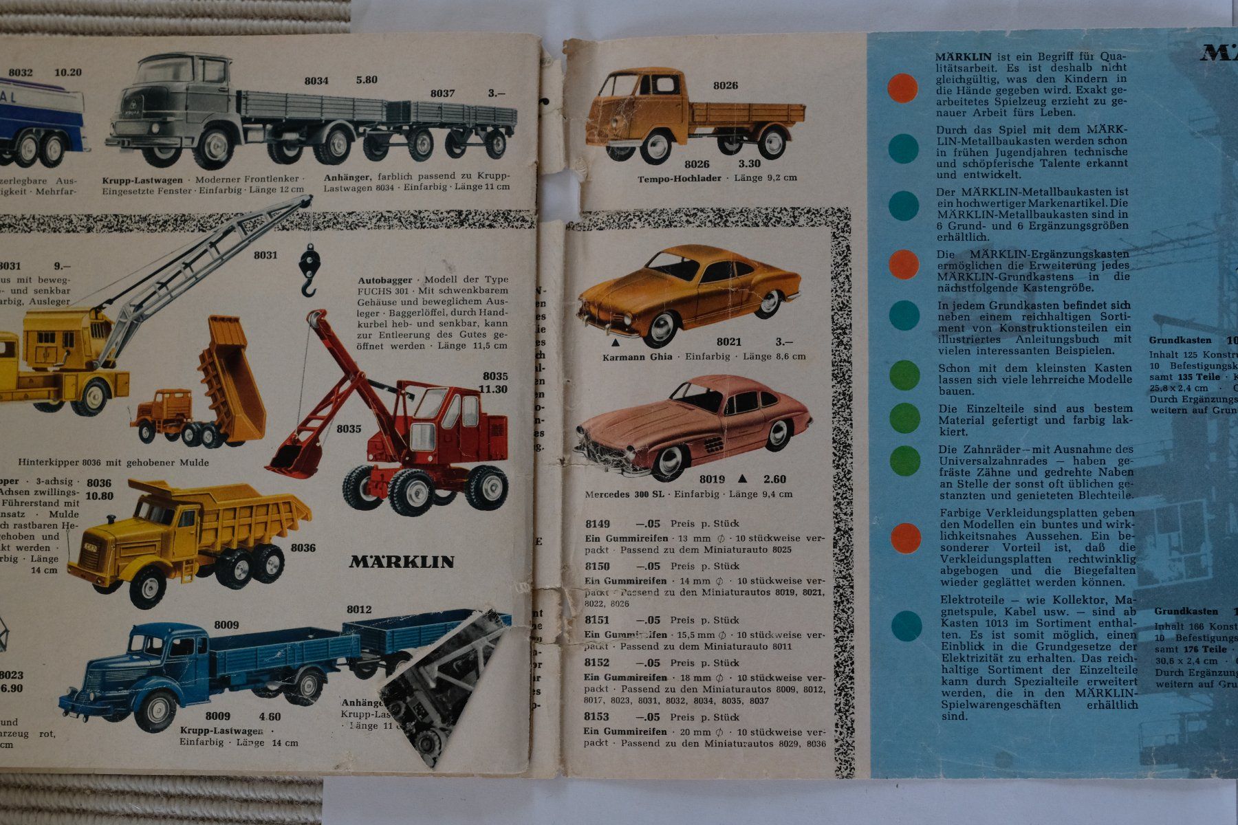 Märklin Dokumente: Märklin Katalog oder Werbebroschüre ca. 1960er – Gebraucht aus Ehrendingen von nicoro50 4