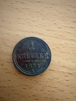 Antike Münze,  Oesterreichischer 1 Kreuzer 1851