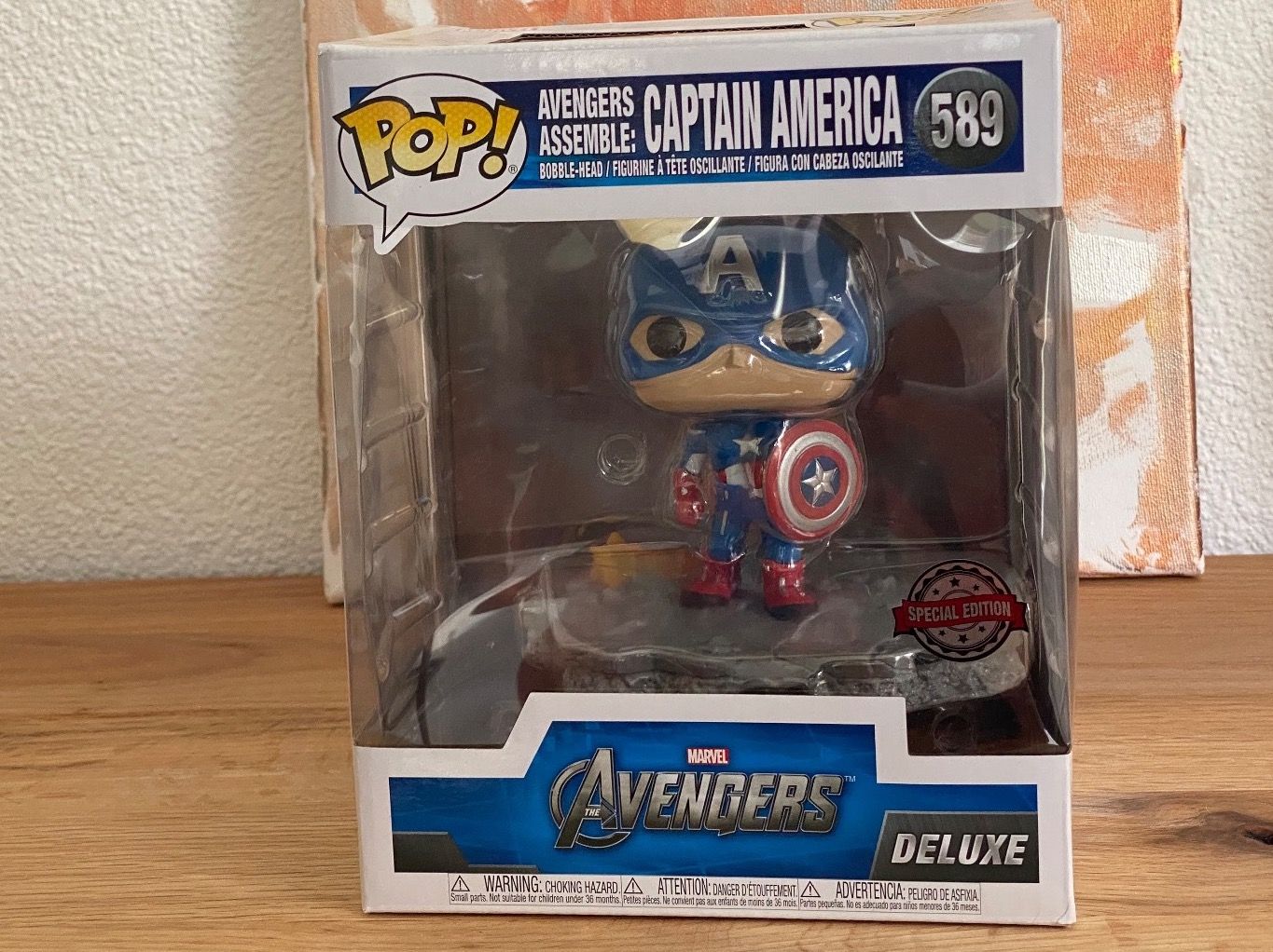Funko Figuren: Funko Pop - Marvel - Avengers - Captain America #589 – Neu und originalverpackt aus Oensingen von CSCollectors