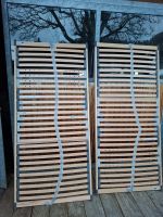 Lattenrost Bettrost Holz 90x200cm 2 Stck. Neuwertig