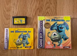 Monster AG Gba Gameboy Spiel Disney Pixar