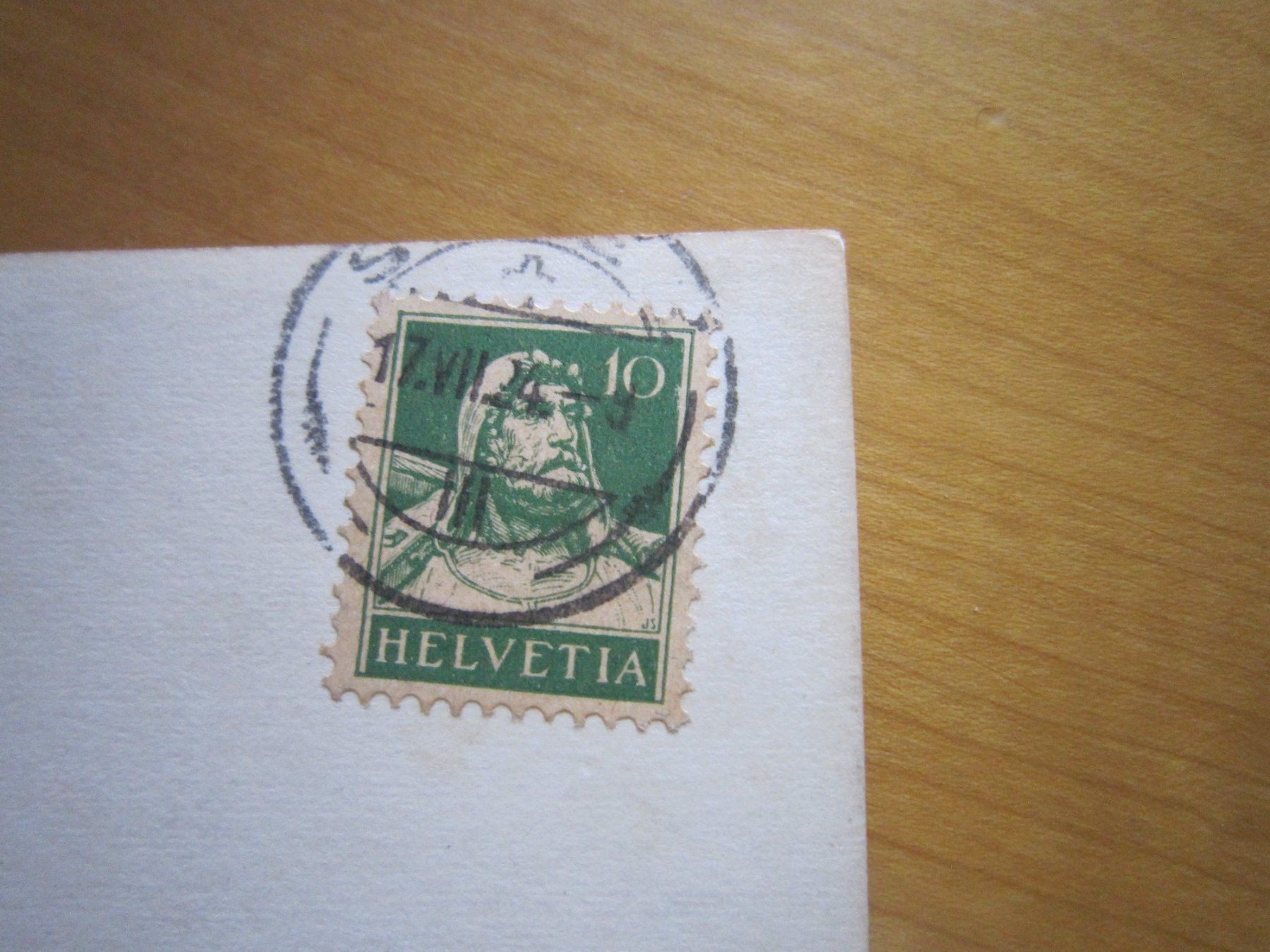 Cartoline postali: No1 schöne Postkarte See 1924 – Usato da Gordola venduto da Polentaefung 2