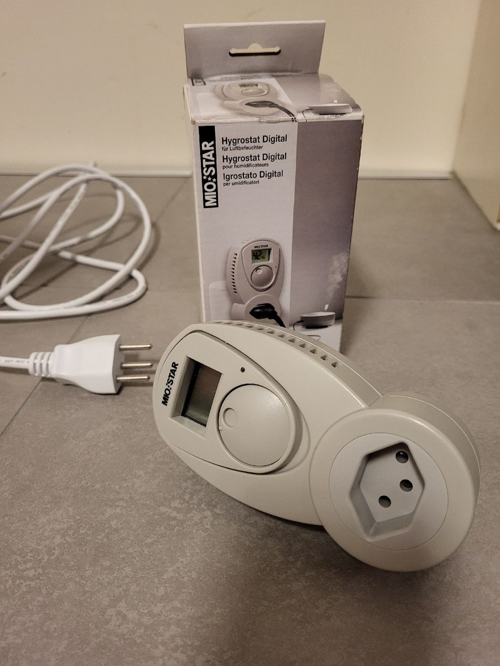 Mio Star Umidificatori d'aria: Mio Star Zen Luftbefeuchter mit Digital-Hygrostat – Usato da Biel/Bienne venduto da Aare5 2
