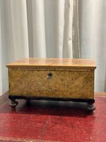 Antike Schatulle. Biedermeier, Deutschland um 1840