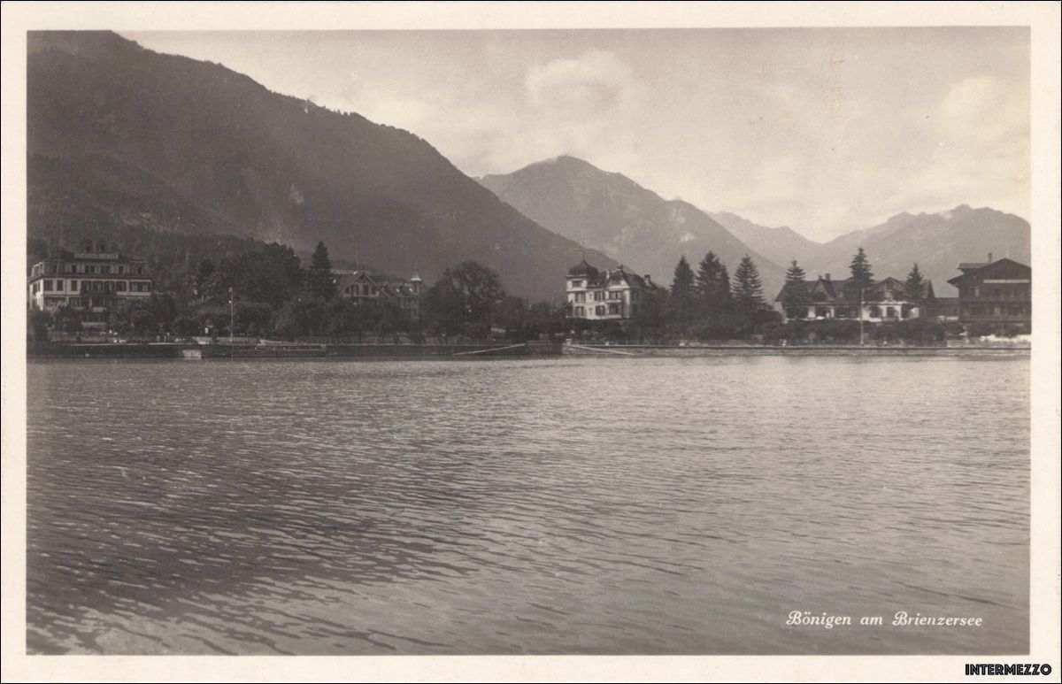 Ansichtskarten: Bönigen am Brienzersee // 1933 – Gebraucht aus Basel von intermezzo12
