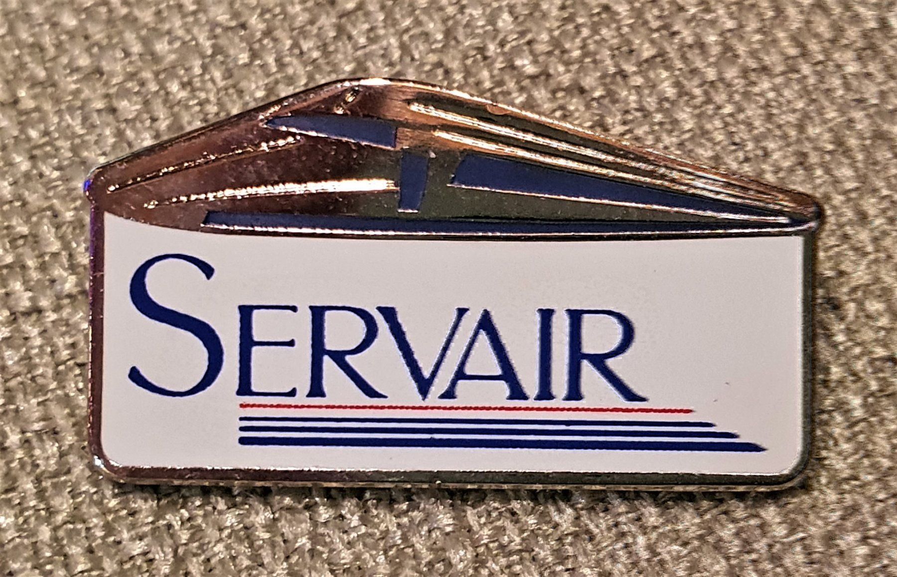 Placchette & Badge: B126 - Pin TGV SERVAIR Zug Train – Usato da Reinach BL venduto da Boston-Verkauf 1