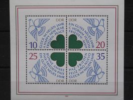DDR 1983 Neujahr  Block 75 **