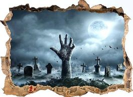 🧟‍♂️ 3D Zombie Wandaufkleber – Gruselig Cool! 🧟‍♀️💫
