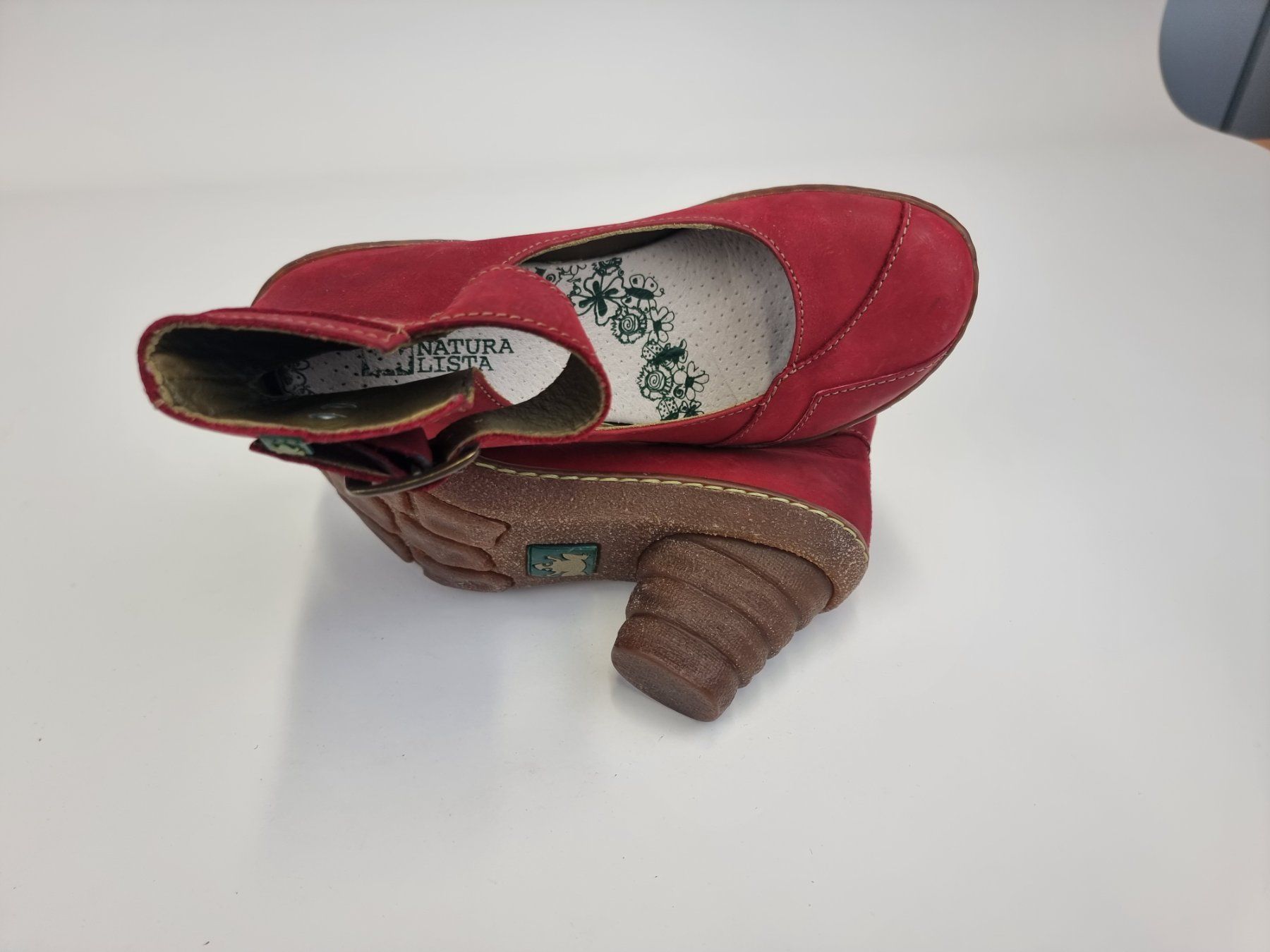 El Naturalista Scarpe da donna: El Naturalista Damenschuh Rot – Usato da Urtenen-Schönbühl venduto da Restwert_Schoenbuehl 7