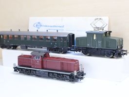 Roco Rangierloks + Wagen H0 Set - schöne Modelle