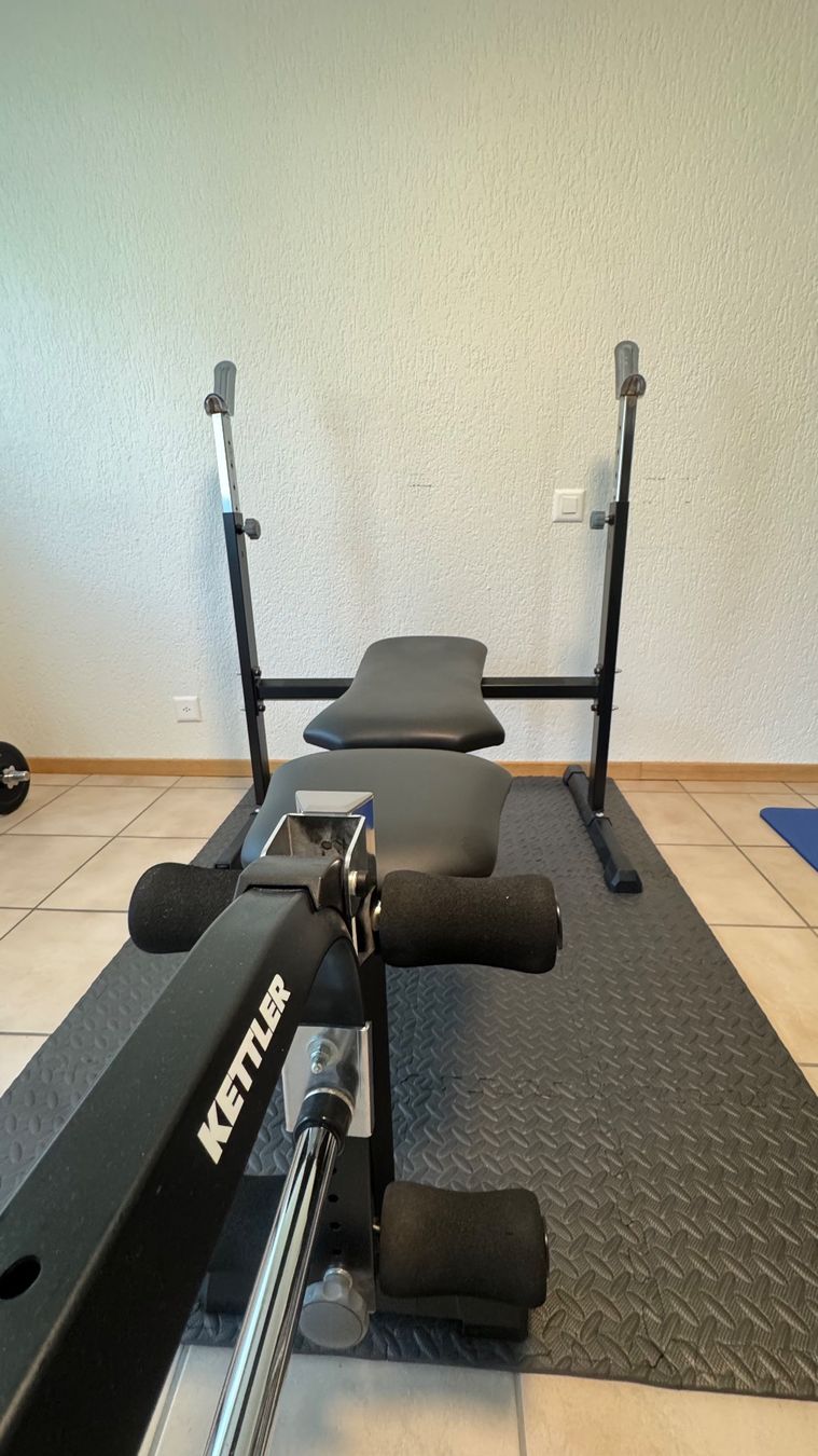 Kettler Hometrainer: Kettler Hantelbank – Usato da Agarn venduto da sdefrewtsdf 2