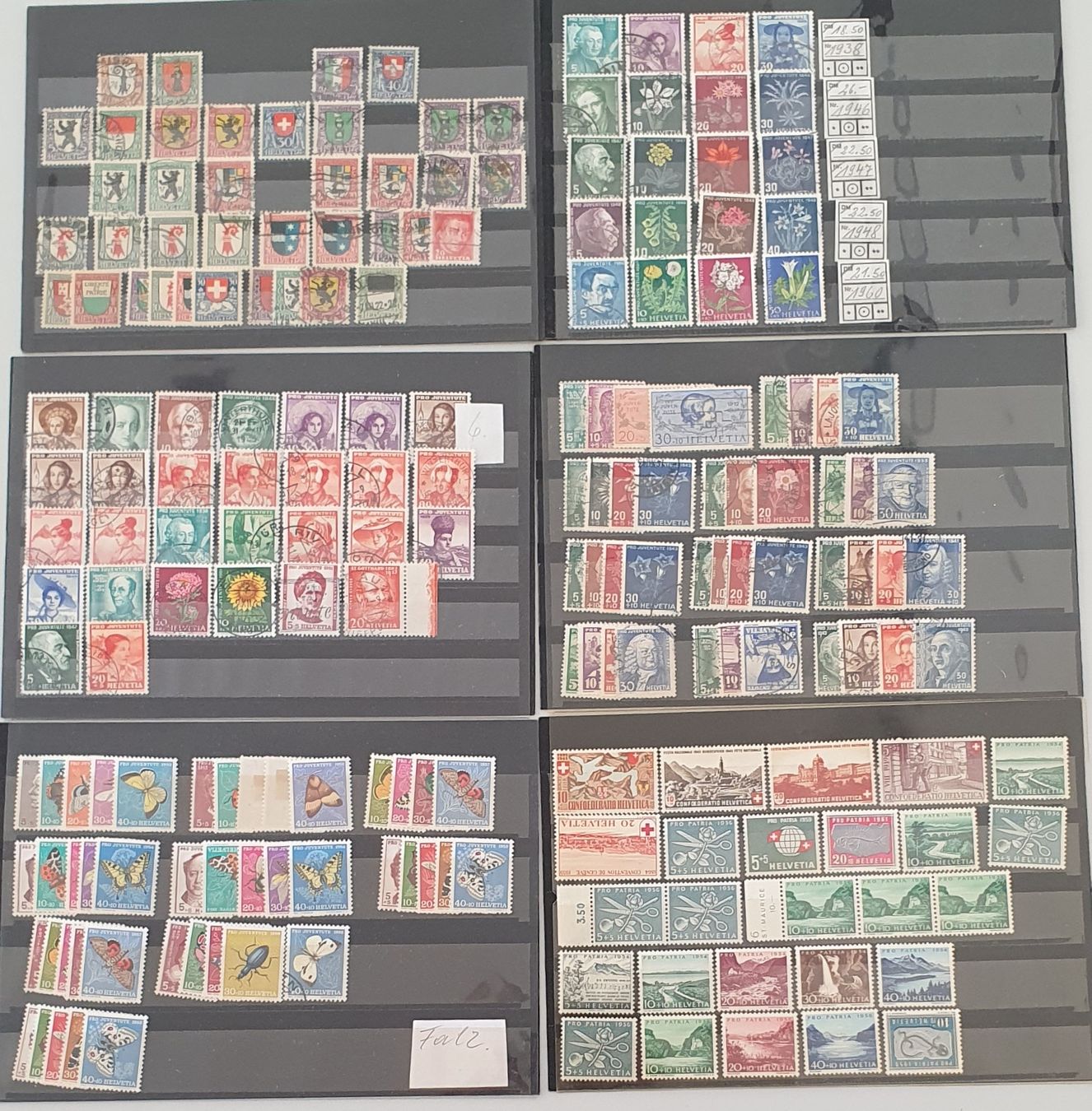 Tous les timbres: Restlot Schweiz am Strubel – D'occasion à Kreuzlingen par Rschweiz1 6