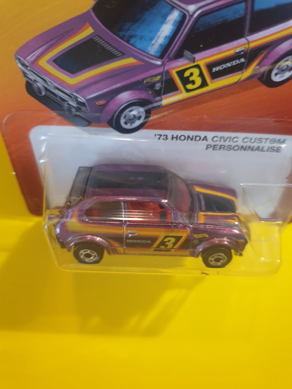 Hot Wheels Voitures modèles: Hot Wheels '73 HONDA CIVIC CUSTOM – Neuf avec emballage d'origine à Oftringen par Rotor 3