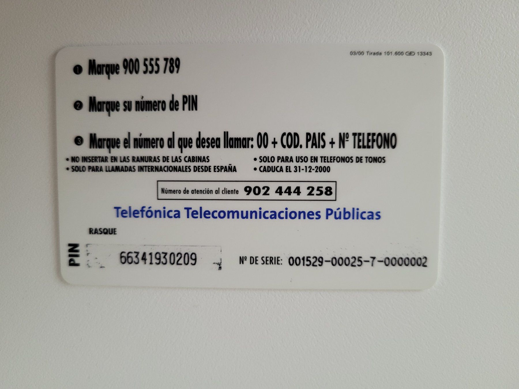 Cartes de téléphone: Telefonkarte Spanien "Madrid" – D'occasion à Inwil par Flower2325 1