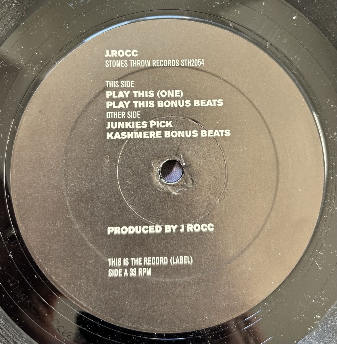Schallplatten: J.Rocc - Play This (One) 12" VG+/VG+ – Gebraucht aus Neuchâtel von Deivid2 1