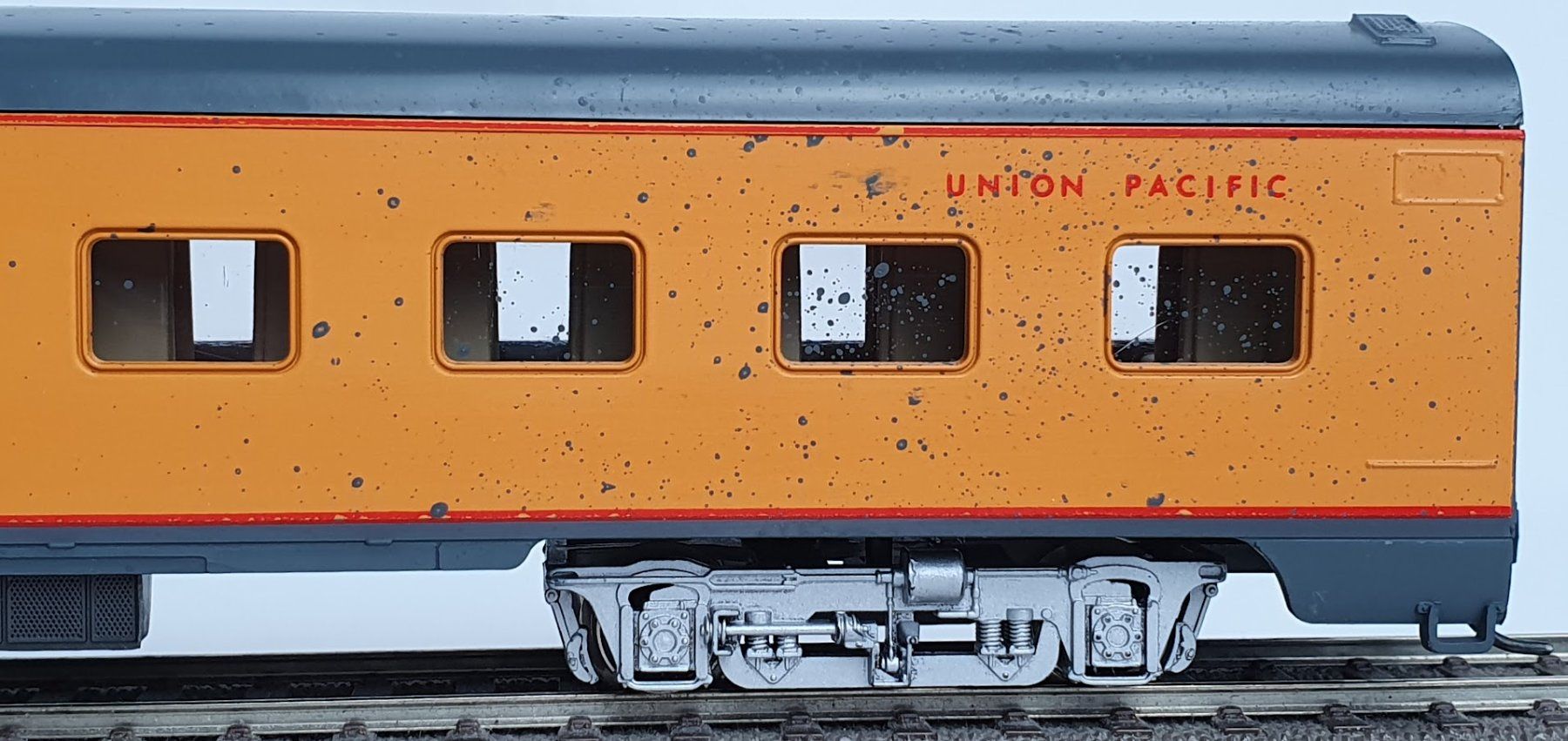 Rivarossi Modellini di ferrovie: Rivarossi 5637 Union Pacific Pullman "Roomette"  DC/H0, OVP – Usato da Seon venduto da voAllBah 1