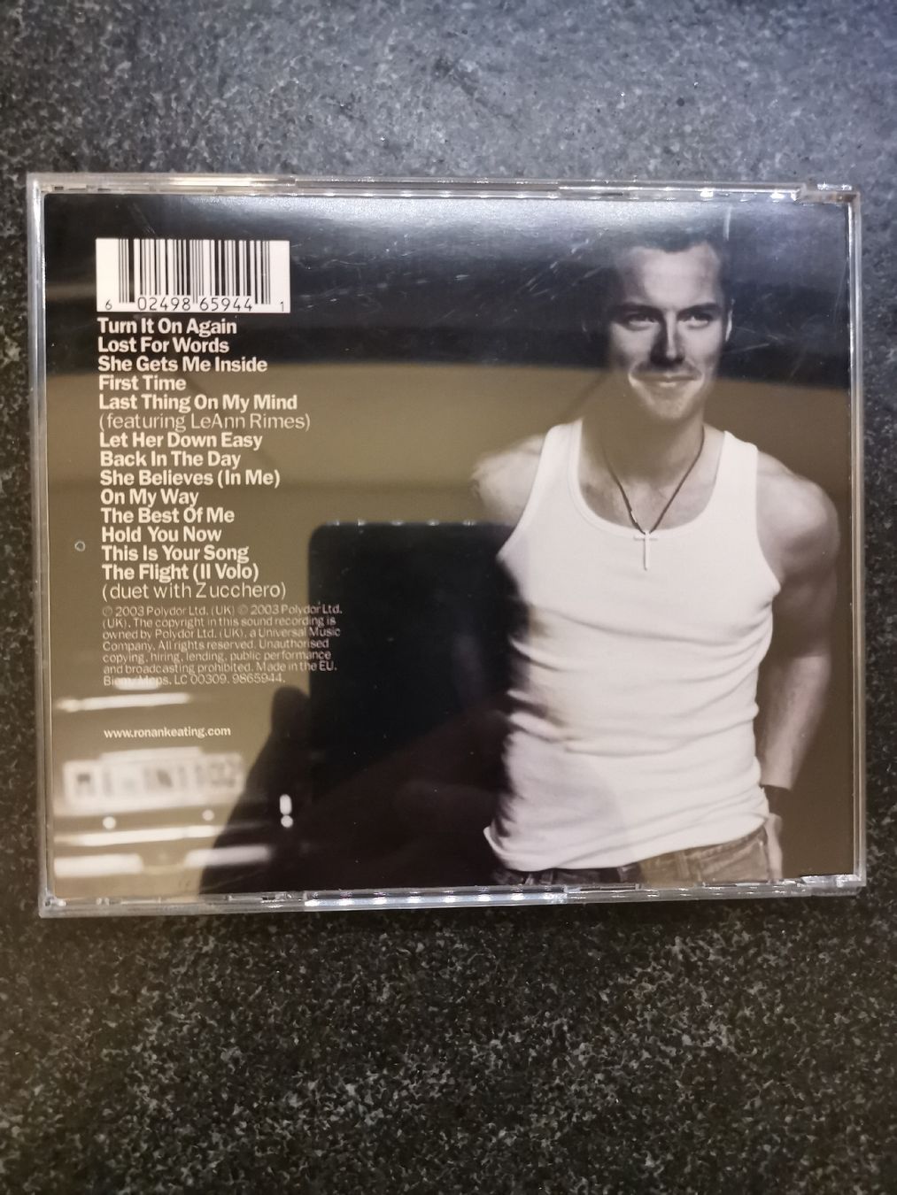 CD: RONAN KEATING TURN IT ON – Usato da Genève venduto da abba74 1