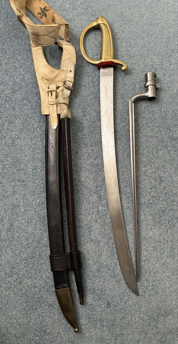 Armi bianche: Säbel-Gehänge ZH 1842/52 – Usato da Gutenswil venduto da Antiques77 5