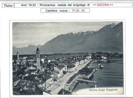 1923, ASCONA, LUNGOLAGO