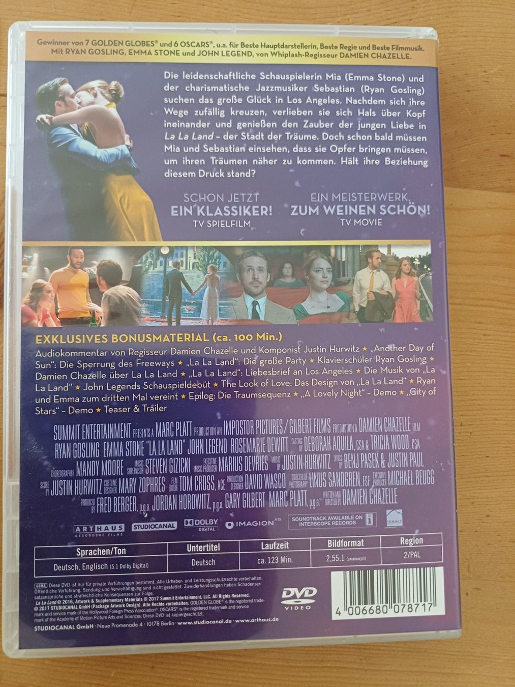Tous les DVDs: DVD - La La Land (Ryan Gosling) – D'occasion à Jona par Rreto71 2