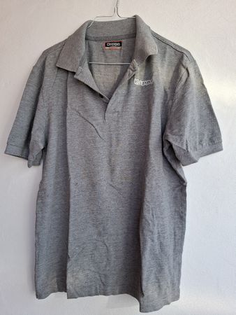 Kappa Poloshirt, Grau, Grösse L, Ideales Sommerteil