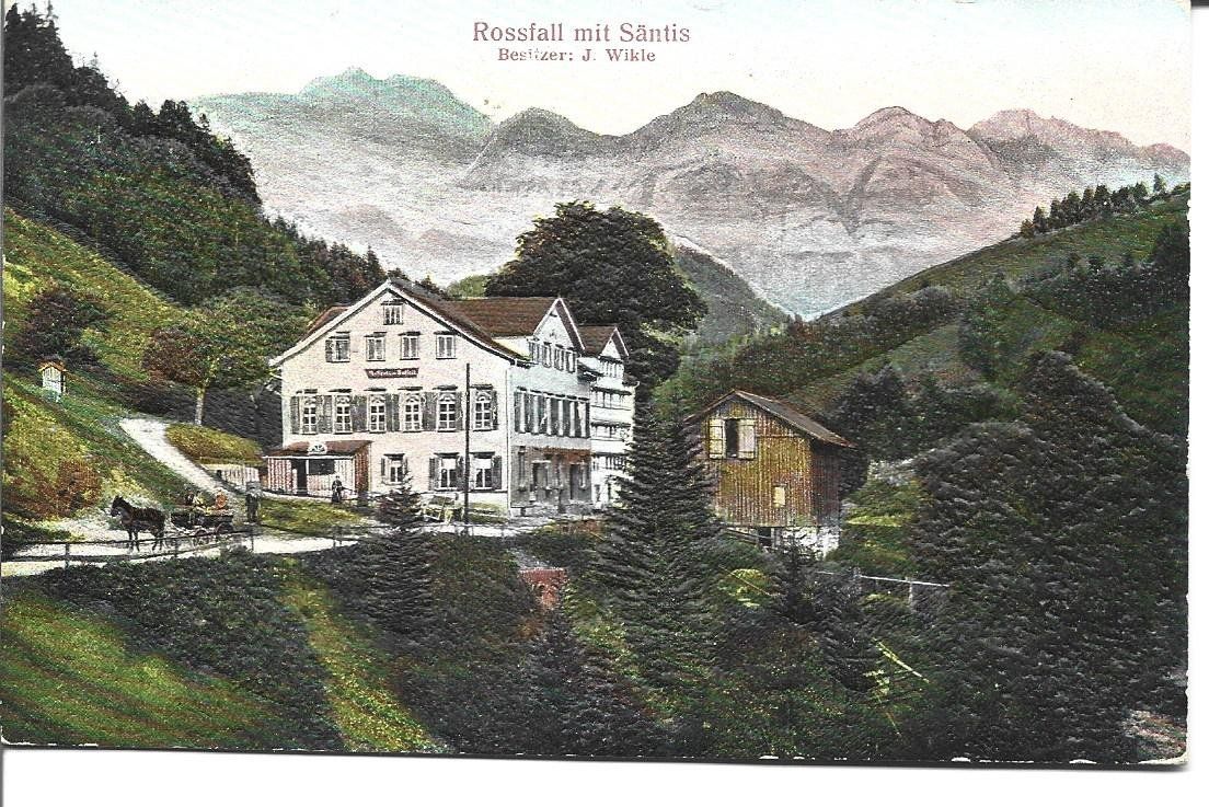 Cartes postales: AK Urnäsch Rossfall präge – D'occasion à Appenzell par mai25