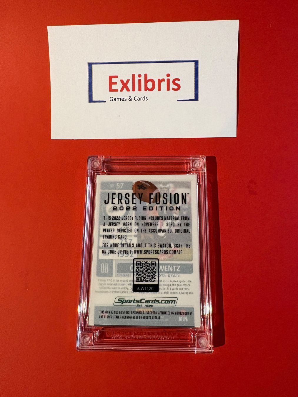 Cartoline: Carson Wentz NFL – Nuovo e nell'imballaggio originale da meierskappel venduto da Exlibris 1