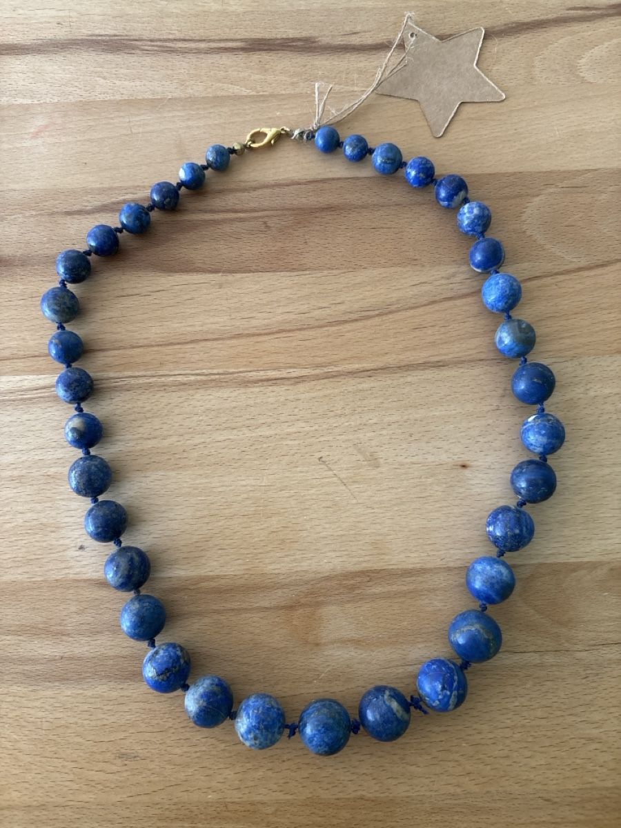 Catenine: Lapis Lazuli Halskette – Usato da Dittingen venduto da ssplendore