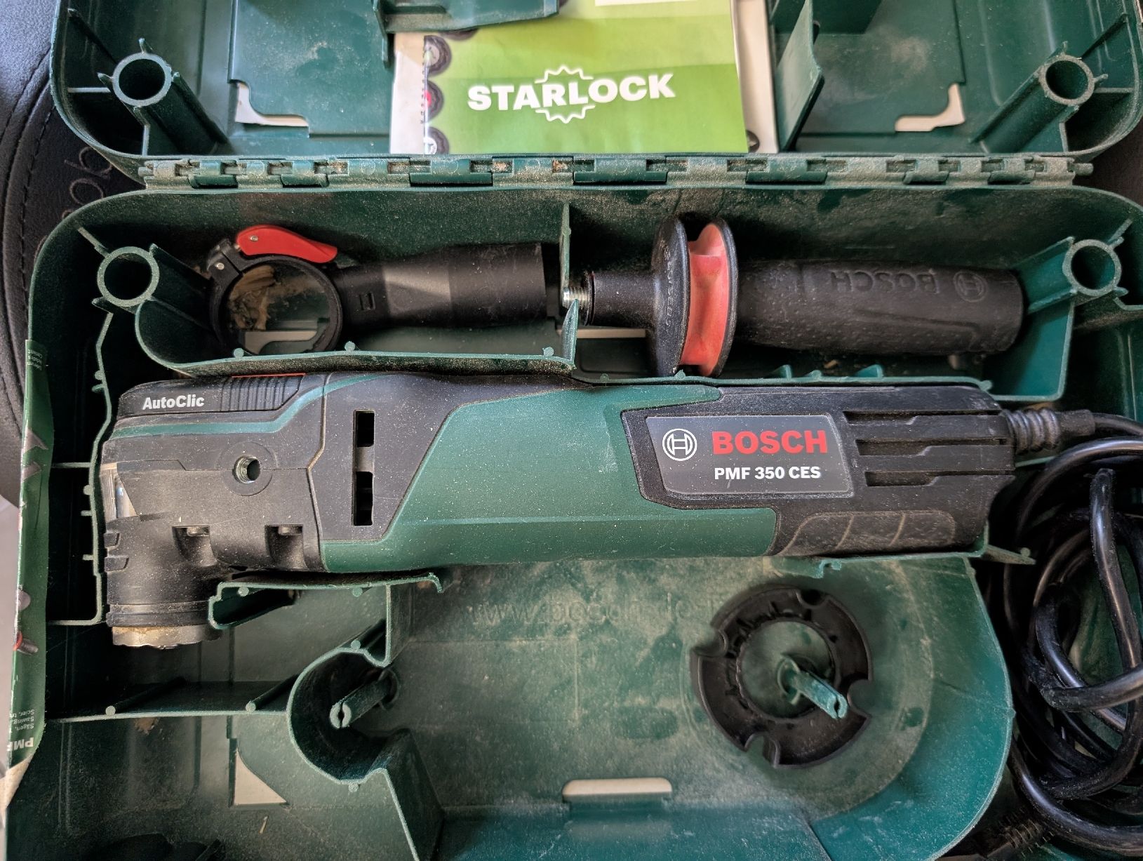 Bosch Tutti gli attrezzi: Bosch Multifunktionswerkzeug PMF 350 CES | 350 W – Usato da Zürich venduto da globetrotter7 1