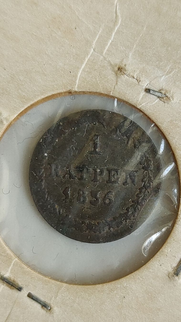 Alle Münzen: 1 Rappen 1836 Bern (WA3) – Gebraucht aus Neuenhof von SchnaeppliAllerlei 1
