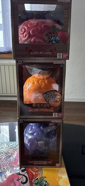 Bandai Sammelbilder & Trading cards: One Piece Devil Fruit 01,02,03 – Neu und originalverpackt aus Landquart von cap_x6rl