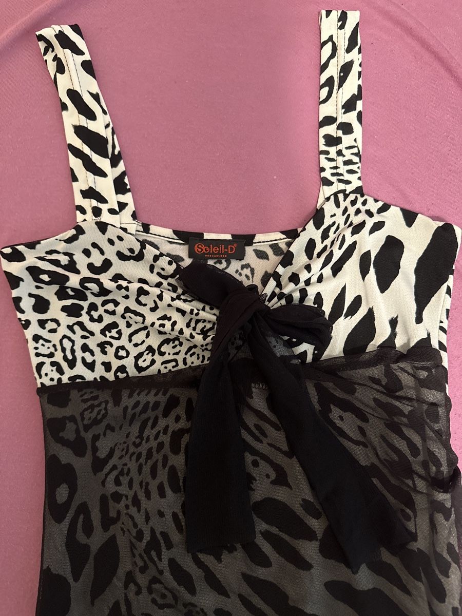 Kleider: Vintage Leoprint Kleid - Grösse S/M – Gebraucht aus Neuenegg von kar_smg9 2