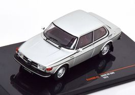 Saab 99 EMS 1972-1977 silber met. / schwarz     1:43 von IXO