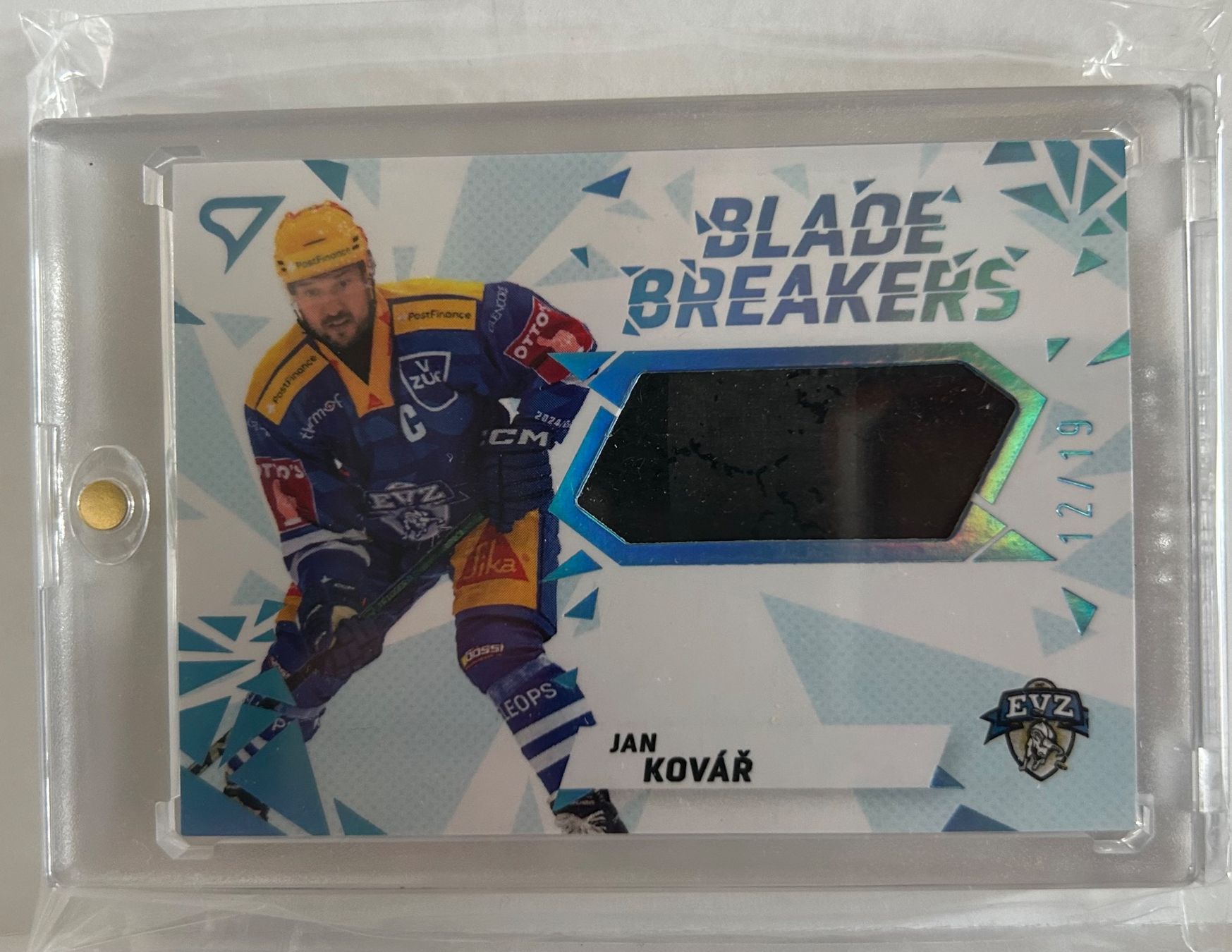 Sportzoo Carte collezionabili: EV Zug Blade Breakers Jan Kovar 12/19 – Nuovo (secondo la descrizione) da Cham venduto da 9inches