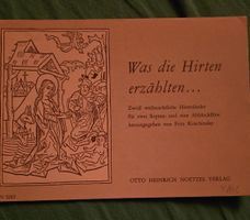 Weihnachtslieder Hirtenlieder Sopran Altblockflöte