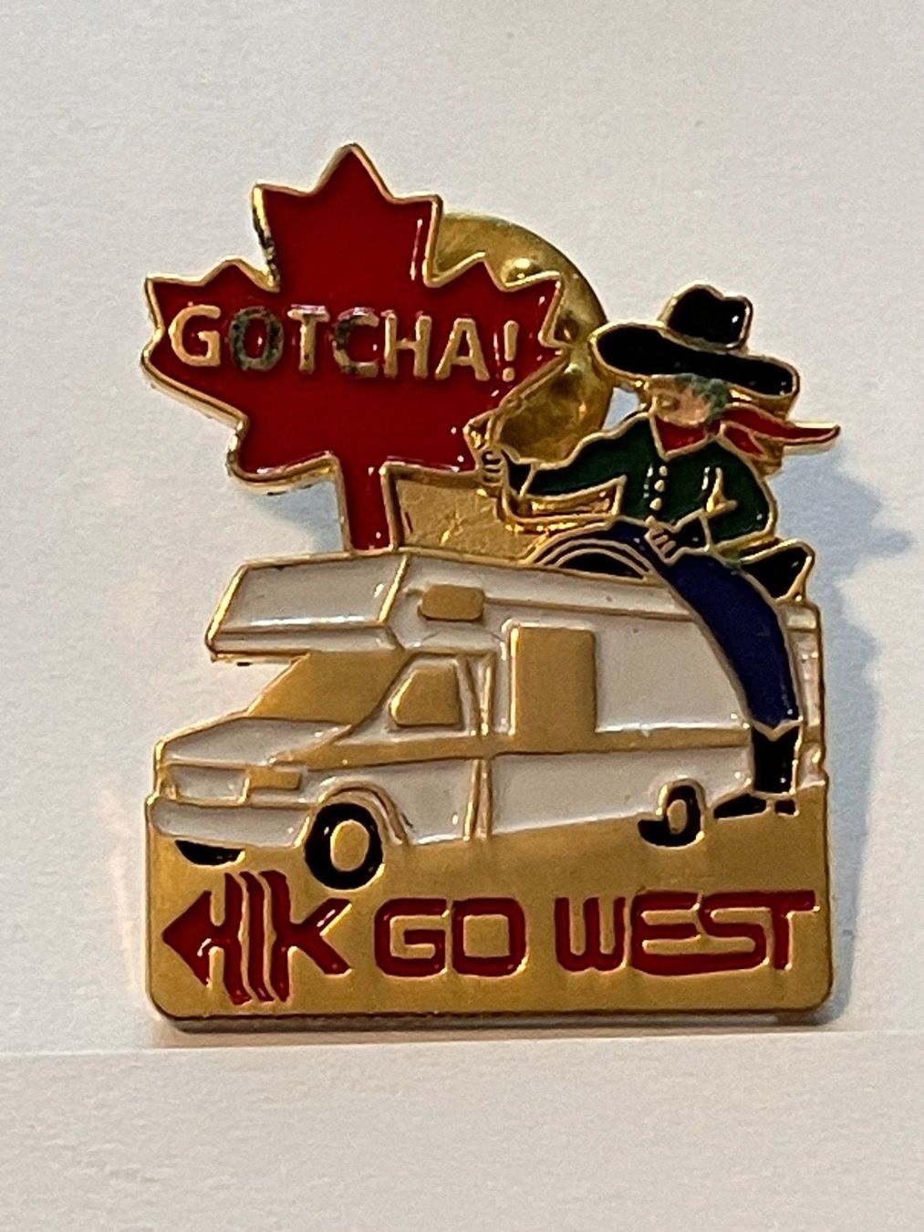 Plaquettes & Badges: 1 Pin Go West – D'occasion à Basel par djwwpp