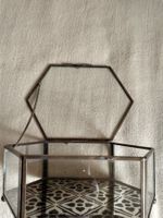Dekorative Schmuckschatulle aus Glas, Vintage