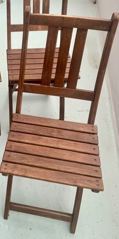 Sedie: (4 )Klappstuhl Holz, Vintage .. – Usato da Obfelden venduto da montes50 3