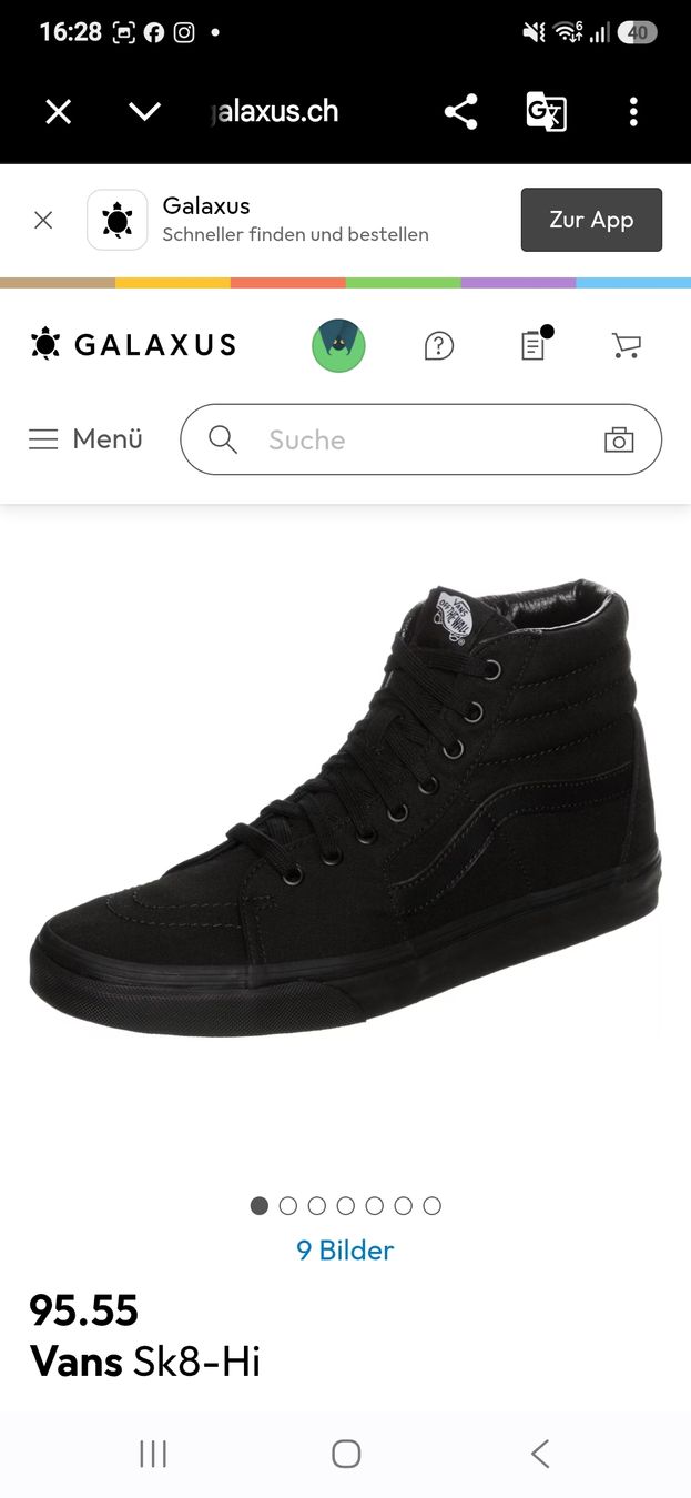 Vans Chaussures hommes:  Vans Sk8-Hi Sneaker – Neuf (Voir description) à Oensingen par kruemel82 7