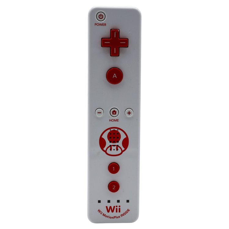 Nintendo Wii Remote Plus – Toad Edition Controller (Gebraucht) in ...