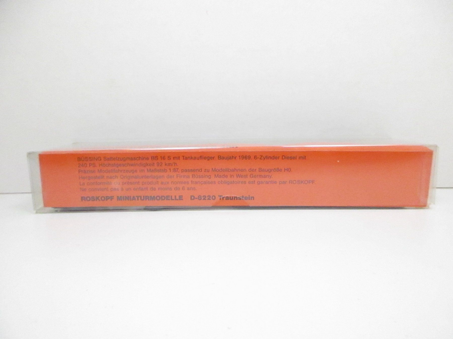 Modellini d'auto: Roskopf H0 480 Büssing BP Sattelzug – Nuovo e nell'imballaggio originale da Olten venduto da Heinrich875 3