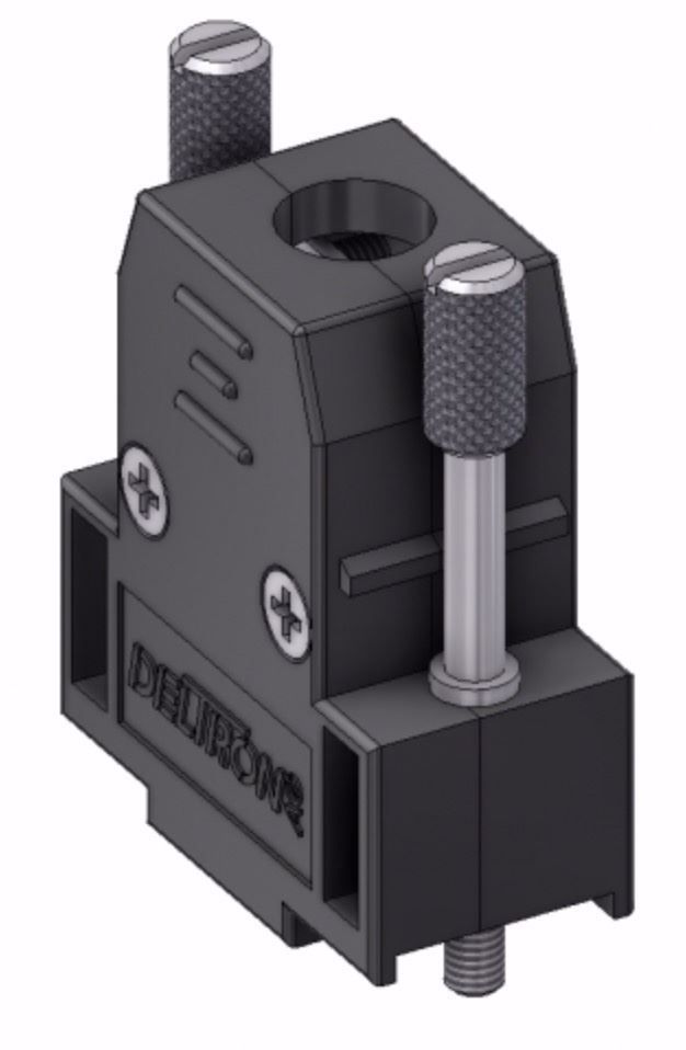 Componenti elettronici: 8x capot pr DB9 /D-Sub Haube NP60.- NEU – Nuovo e nell'imballaggio originale da La Plaine venduto da sil4555