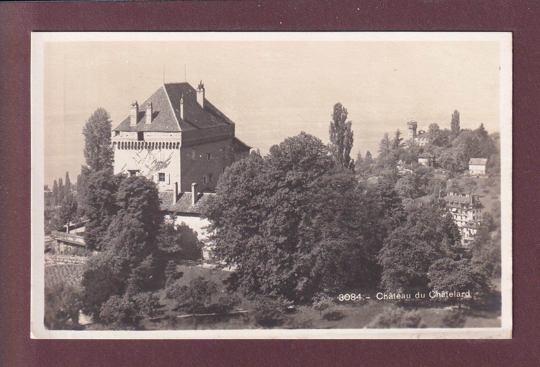 Cartes postales: Château du CHÂTELARD – D'occasion à Pully par nicecards