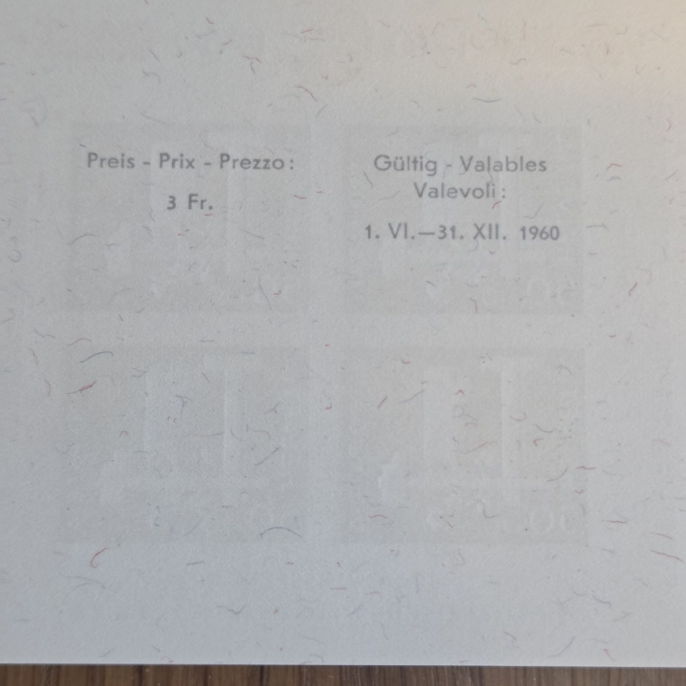 Tutti i francobolli: Pro Patria 1910-60 Jubiläumsspende, Viererblock Postfrisch.. – Usato da Stans venduto da Ducati16 5
