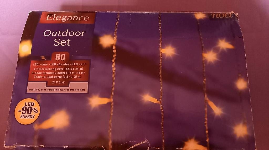 Migros Ghirlande e barre luminose: Lichtervorhang aussen – Usato da Oberdorf BL venduto da piwi11 2