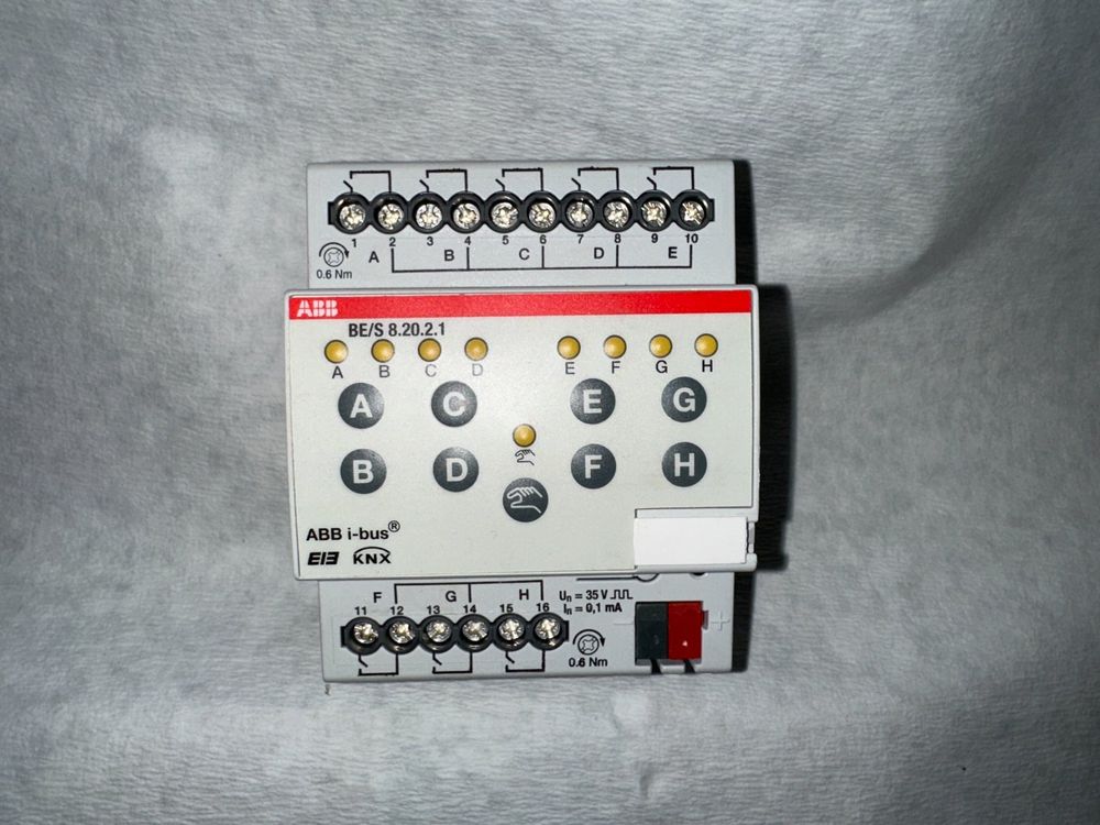 BE-S8.20.2.1 Abb Be/s 8.20.2.1 Binary Input 8f, Scanning - Santa Clara