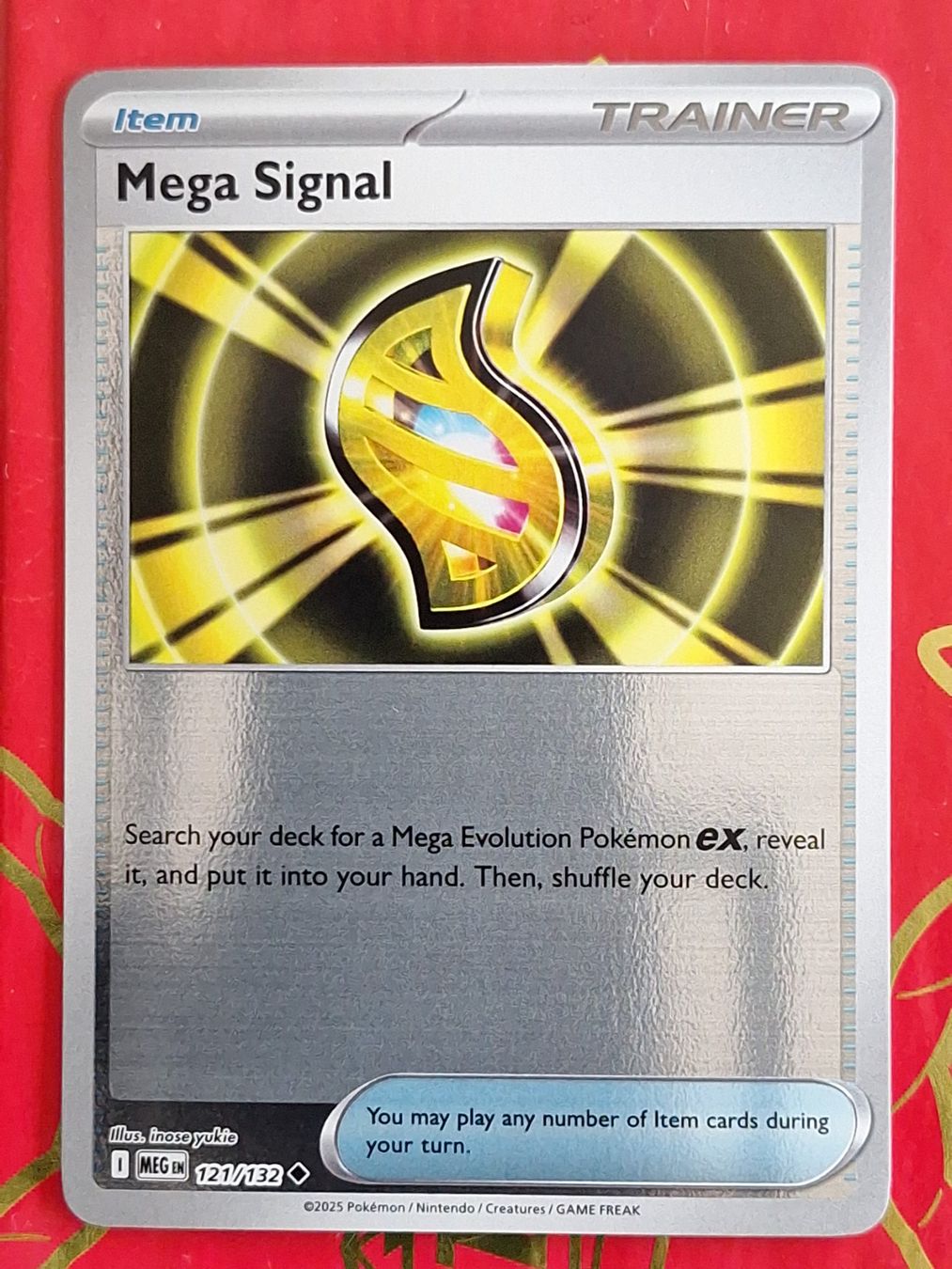 Pokémon Carte collezionabili: Mega Signal - Reverse Holo Pokemon Mega Evolution – Usato da Altstätten SG venduto da GGsGameshop