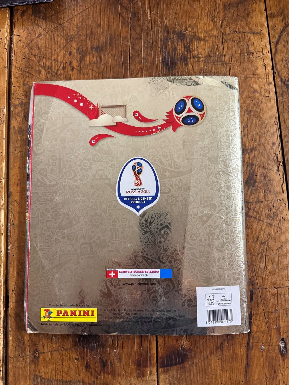 Panini Album: Album Panini WM 2018 - Komplett – Usato da Chiggiogna venduto da TheLegend88 8
