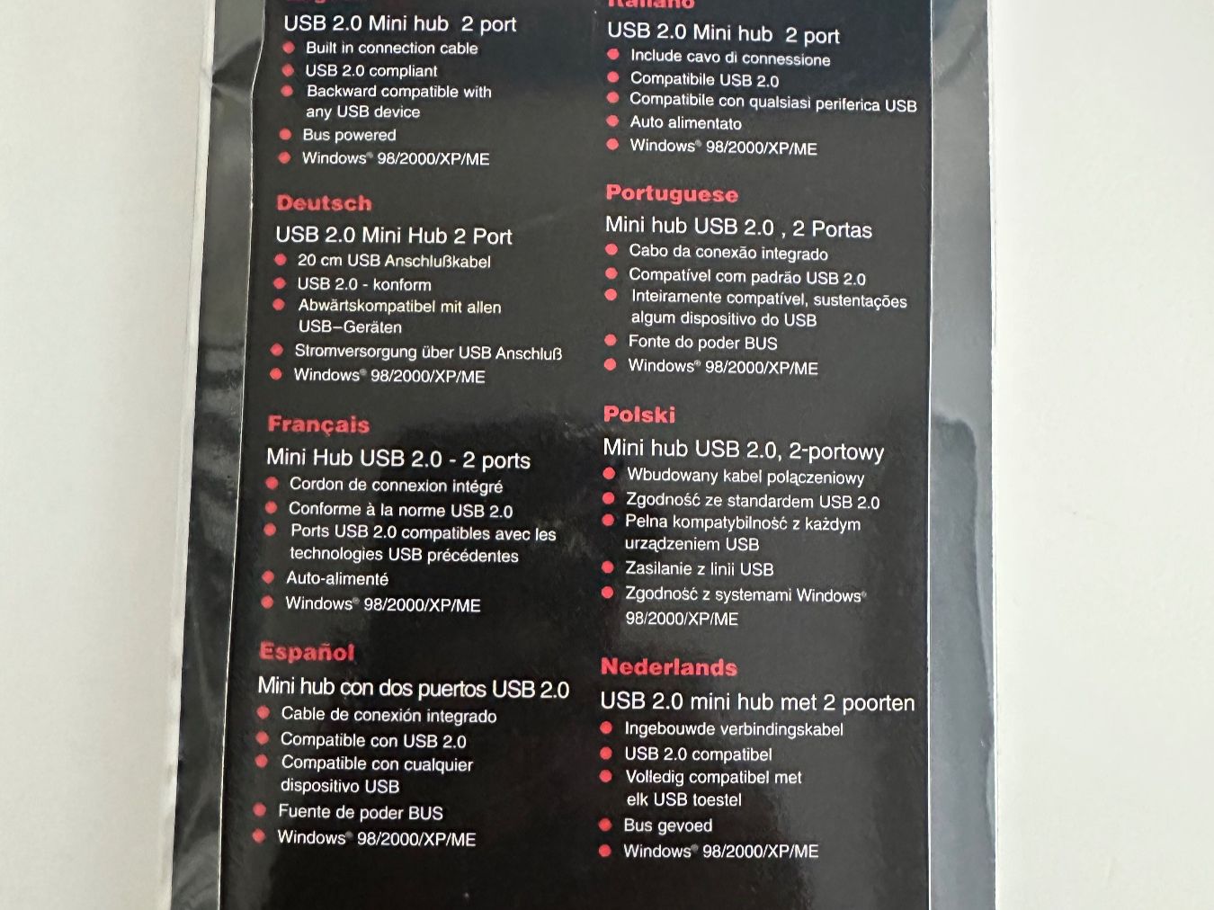 Hubs & Switches: USB 2.0 MINI HUB 2 PORT – Gebraucht aus Richterswil von Aep 1