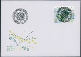 2024 - Tag der Briefmarke - Blockausschnitt - FDC ET Voll
